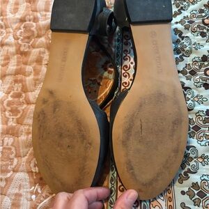 Black Leather Sandals